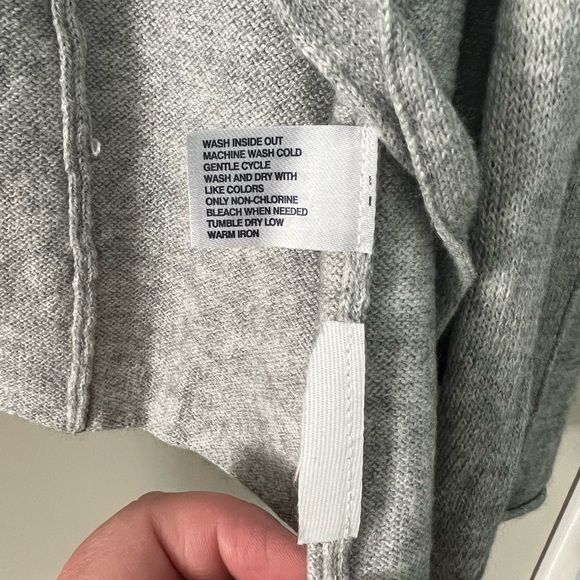 GAP NWOT open front sweater hoodie - Picture 5 of 6